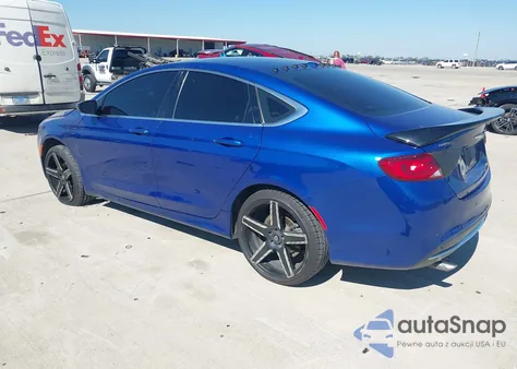 2015 Chrysler 200 Limited z USA, uszkodzony, nr VIN 1C3CCCAB0FN588262